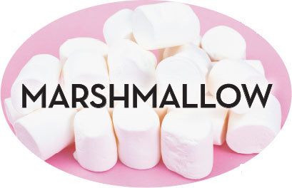 Marshmallow Flavor Labels, Marshmallow Flavor Stickers