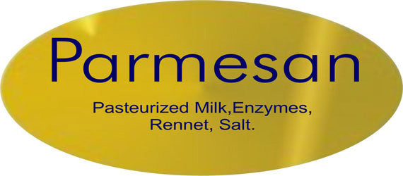 Parmesan Cheese Ingredient Labels