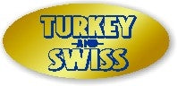 Turkey and Swiss Foil Labels, Turkey & Swiss Stickers