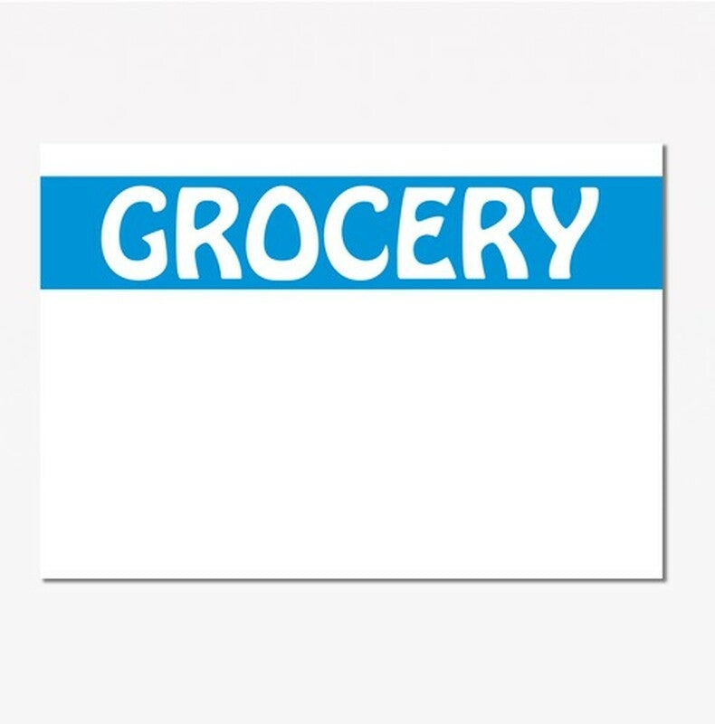 Blue Grocery Price Gun Labels for Monarch Model 1130 Price Guns