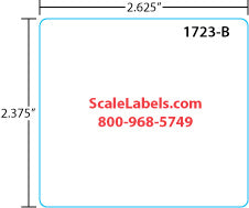 Mettler Toledo 315/317/355 ET 2.4"  Blank Labels