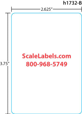 Mettler Toledo 315/317/355 ET 3.7" BLANK Scale Labels