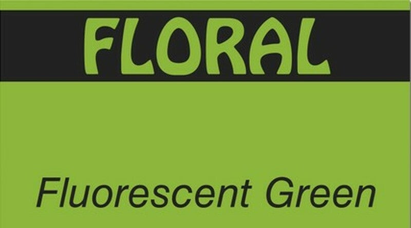 FLORAL Green Price Gun Labels FG-533 for Monarch Model 1131