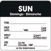 2"x 2" Sun Day of the Week - Ultra Removable