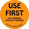 3" Use First - Ultra Removable Labels