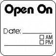 Open On Date/Time Labels