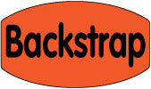 Backstrap Labels, Backstrap Stickers 1000/Roll