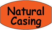 Natural Casing Labels, Natural Casing Stickers