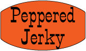 Peppered Jerky Labels, Peppered Jerky Stickers