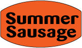 Summer Sausage Labels, Summer Sausage Stickers