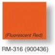 PLAIN Fl. Red Price Gun Labels RM-316 for Monarch Model 1115