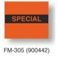 SPECIAL Fl. Red Price Gun Labels FM-305 for Monarch Model 1115