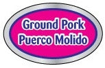 Ground Pork Labels - Puerco Molido Foil Labels