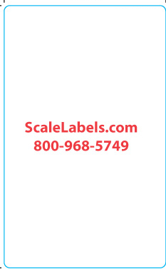 Mettler Toledo 350 ET 5.1" Scale Labels