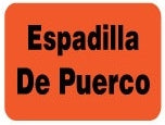 Espadilla De Puerco Label