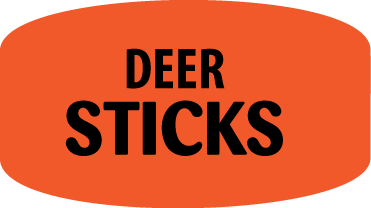 Deer/Venison Sticks Labels, Deer/Venison Sticks Stickers, Deer/Venison ...