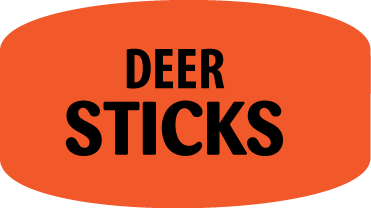 Deer Sticks Labels, Deer Sticks Stickers