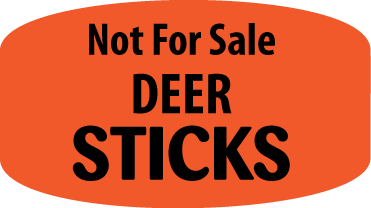 NOT FOR SALE DEER/VENISON Labels – ScaleLabels.com
