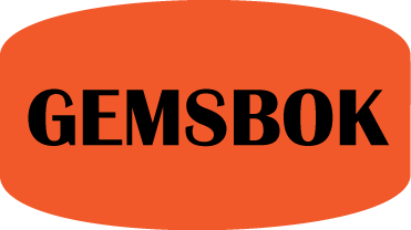 Gemsbok DayGlo Labels, Gemsbok Stickers