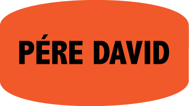 PŽre David DayGlo Label