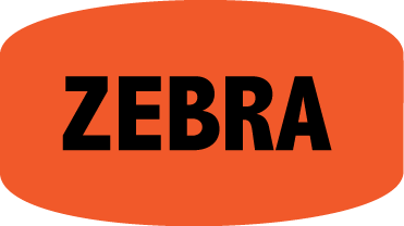 Zebra DayGlo Label