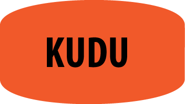 Kudu DayGlo Labels, Kudo Stickers