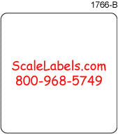 Mettler Toledo 8442 ET 2.4" Blank Scale Labels