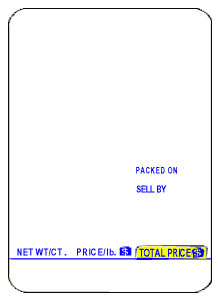 Tec H-240-QQ External 12 Line Ingredient 67mm Scale Labels